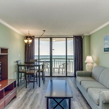 Oceanfront Condo W Balcony King Bed Meridian Plaza Myrtle Beach Exterior photo